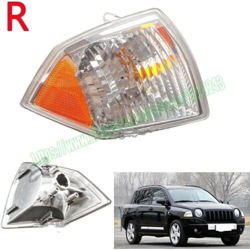 Car accessories For Jeep Compass 2007 2008 09-2010 Right Marker Parking Turn Signal Corner Light