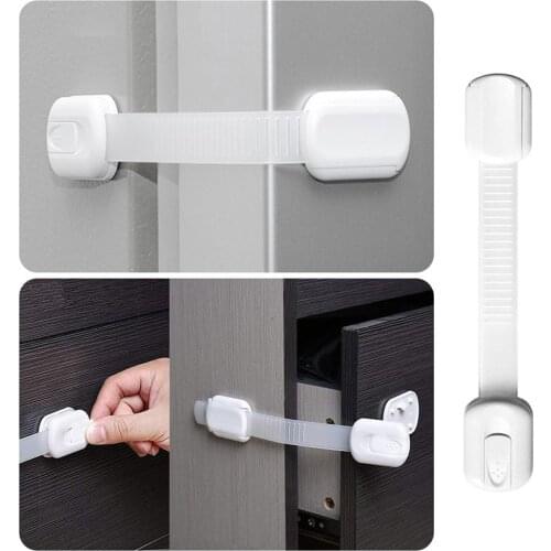 Safe Belt Lock For Kid Child Infant Protection Security Drawer Door Lock Cabinet Wardrobe Refrigerator Safety