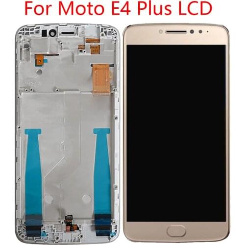 Suitable for Motorola Moto E4 Plus LCD touch screen with border digitizer assembly for MOTO E4 Plus LCD display 5.5 inches