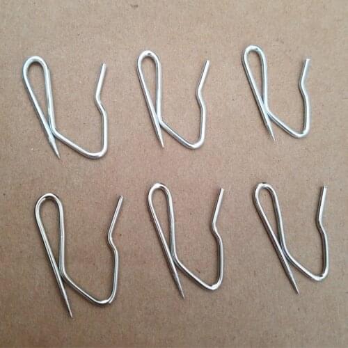 Quality 100pcs / bag Iron Curtain Hooks Korean style Curtains Holder Curtain Accessories