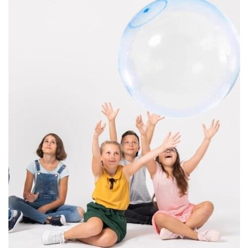 1Pc Children Outdoor Soft Air Water Filled Bubble Ball Magic Giant Balloon Toy Fun Party Game Summer For Kids Inflatable Gift