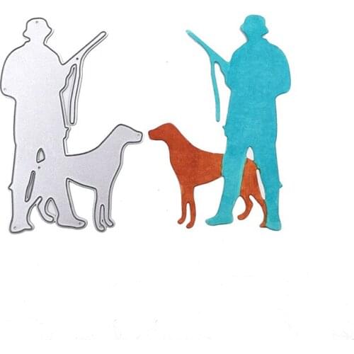 Julyarts Hunting Metal Cutting Dies for Scrapbooking New 2021 For Card Making Metal Craft Dies Die Cuts Embossing