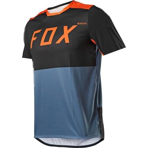 NEW 2021 MTB Fox Jersey Motocross Cycling Off Road Dirt Bike Riding ATV MTB DH Racing Long Sleeve Shirt FXR Motorcycle Jersey