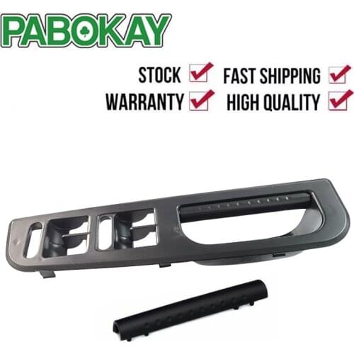 Black Window Switch Control Panel Trim For VW Passat B5 Golf 4 Jetta Bora MK4 Car Interior Door Parts 3B1867171E
