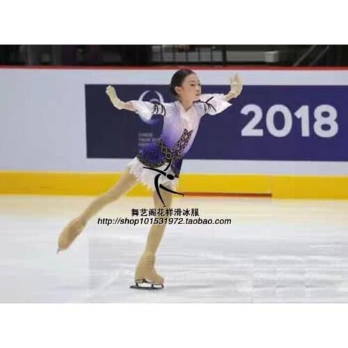 Adult Figure Skating Dress New Brand Ice Skating Dresses Custom-made For Competition DR4845