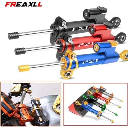 Moto CNC Motorcycle Steering Damper Stabilizer Linear Reversed Safety Control Over For YAMAHA FZ1 FAZER 2006-2012 2013 2014 2015