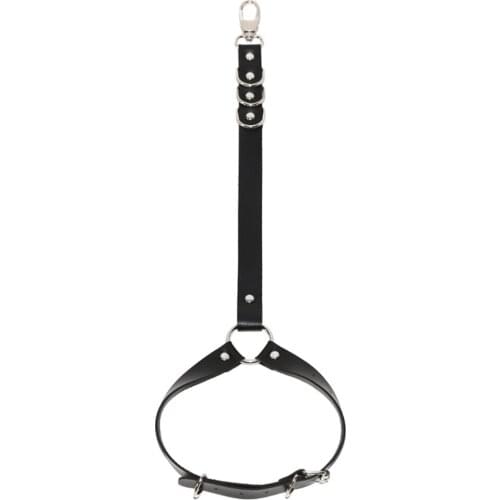 Temperament original style punk simple belt key chain multi round personality adjustment leg ring harness