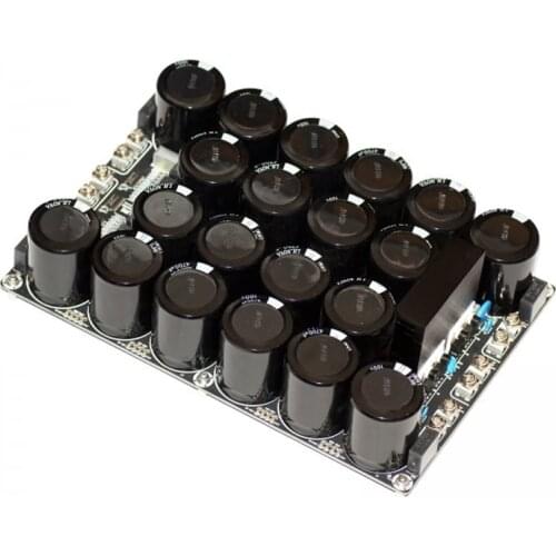 94000uF 50A100V power amplifier, rectifier, filter, dual power power board, finished board module, AC and DC products