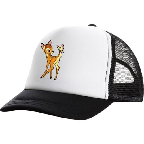Spring Unisex Men Bambi fishing Baseball Caps Women Breathable Mesh Snapback Hats Casual sport Hats Cap