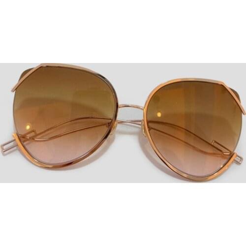 Vintage Goggle Sunglasses Women New Fashion Brand Men Vintage Sun Glasses With Box UV400 Oculos De Sol