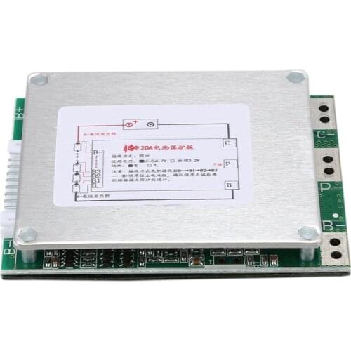 10S 36V 20A Li-Ion Lipolymer Battery Protection Board BMS PCB Board for E-Bike EScooter