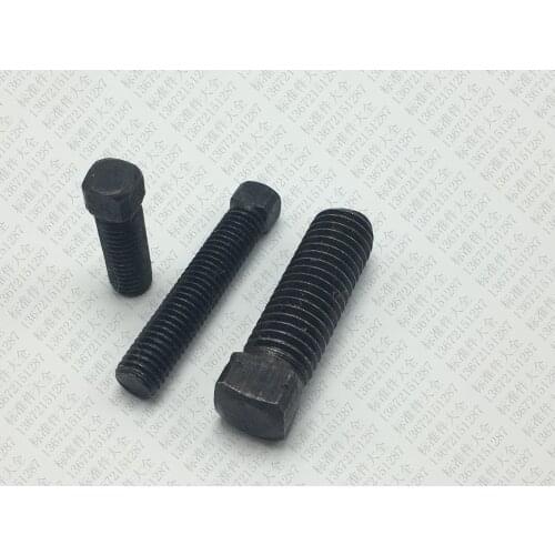 2pcs M16 sifang head screws square header screw knife table bolts carbon steel bolt black color GB821 30mm-150mm lenght