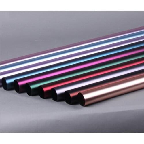 20pcs British Waterproof Flowers Platinum paper Gift Wrapping Paper Flowers Bouquet Packaging Supplies Craft Paper Mat Wedding