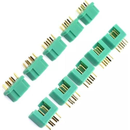 50Pair RC Multiplex Plug MPX Connector 40Amp 24K Goldplated pin Male & Female