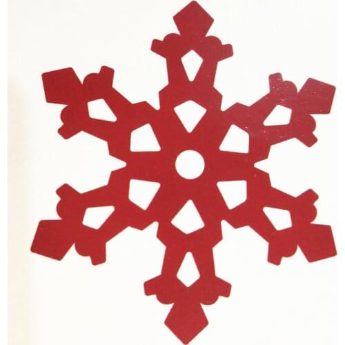 500g 52mm Flat Snowflake Sequins For Crafts Sewing Accessories Customized With 1 Middle Hole White AB