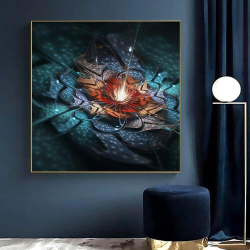 Abstract Wall Art Canvas Painting Pictures Trippy Religion Poster and Prints Canvas Art for Living Room Home Decoration NO FRAME