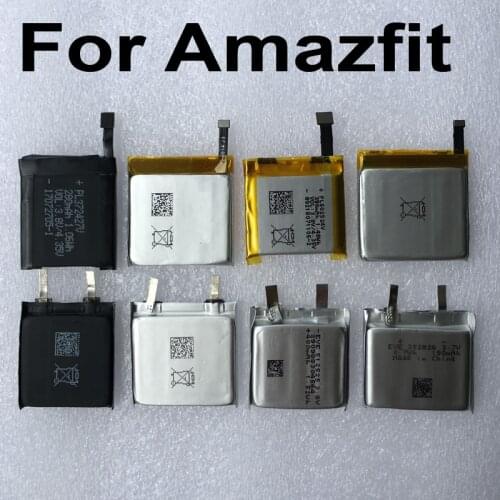 For Huami Amazfit GTR 42mm 47mm smartWatch battery For Amazfit T-REX PL332728V / PL402120V / PL372427V PL502524V Safety battery
