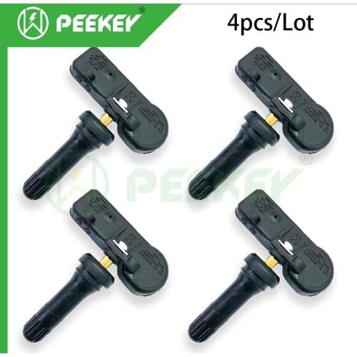 4pcs Tire Pressure sensor Tire Pressure Monitor System sensor TPMS sensor For Citroen C4 C5 Peugeot 308 508 9677130580 433MHZ