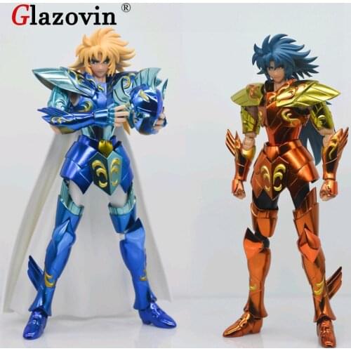 Glazovin JM Model Saint Seiya Cloth Myth EX Poseidon SeaDragon Kanon Movable Metal Armor Action Figure Toys Gifts
