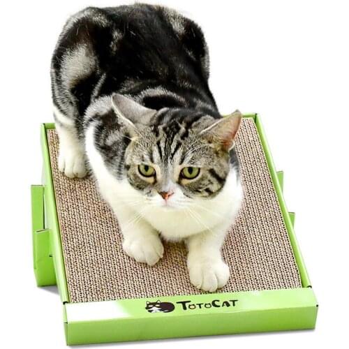 Pet Claw Grinder Fun Grab Board Corrugated Paper Top Quality Cat Claws Toy Kitten Scratch Pad For Cats Pet Products