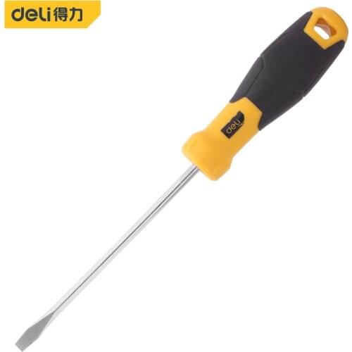Deli 1pcs Multi-Function Screwdrivers Insulated Security Repair Tools Slotted Maintenance Repairing Hand Tools Screwdrivers