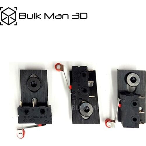 3Combo 5A 150V/250V Micro Limit Switch Kit with Limit Switch Mounting Plate for WorkBee OX CNC Router Machine,DIY Electronic Kit