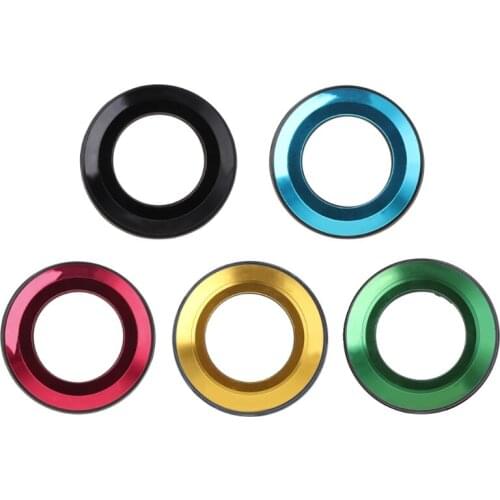 New Bicycle Headset Cap Aluminum Alloy CNC Flat Spacer MTB 28.6mm Bike Parts Cover Dropshipping