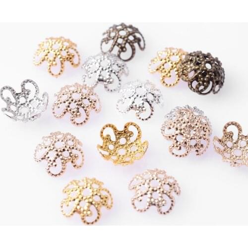 New Fashion Round Small Torus Beads 100Pcs/Lot 10mm Charms Loose Spacer Beads For Jewelry Making DIY Necklace Bracelet Findings