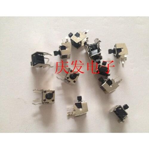 Genuine original touch button switch 6X6X7.3MM jog switch (square head) with bracket