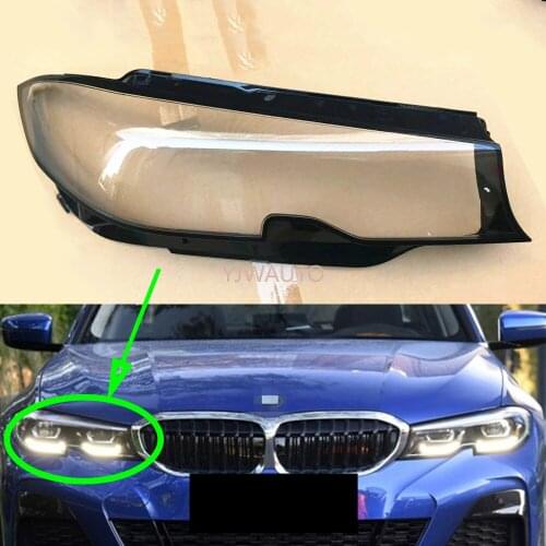 Car Headlight Repair for BMW 3 Series 325i 330i 325Li 2019 2020 Car Headlamp Lens Replacement Auto Shell Headlight Cover