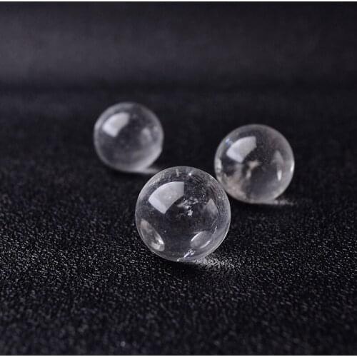 1PC Natural Crystal Ball Clear Quartz Healing Energy Stone Polished Ball Reiki Raw Crystals Home Decoration Ore Mineral Gift