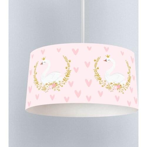 The Swan Princess Boy Printing Patterned Kids Baby Room Bedroom Light Pendant Lamp Chandelier