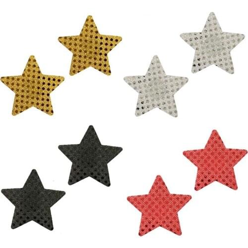 1 Pair Women Sexy five-pointed star Pasties Self Adhesive Nipple Cover Invisible Niple Cover Temptation Nipple Stickers