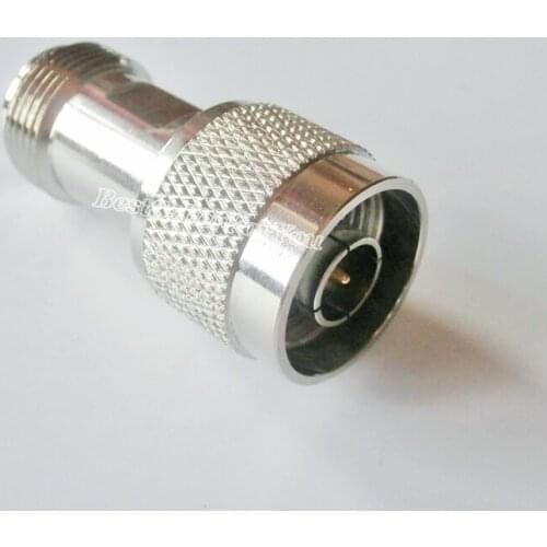 1Pcs N type male plug to N female jack Straight RA RF Coaxial Connector Adapter Lengthen
