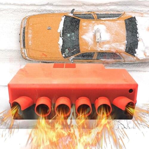 Car Heater Windshield Defogger Defroster 12V 24V Air Heater 3 Gears Adjustable 100W Electric Heaters Car Interior Accessories H