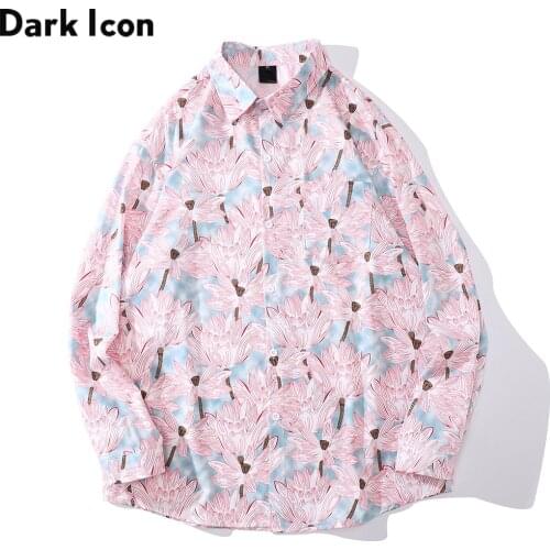 Men's Long Shirts Dark Icon China