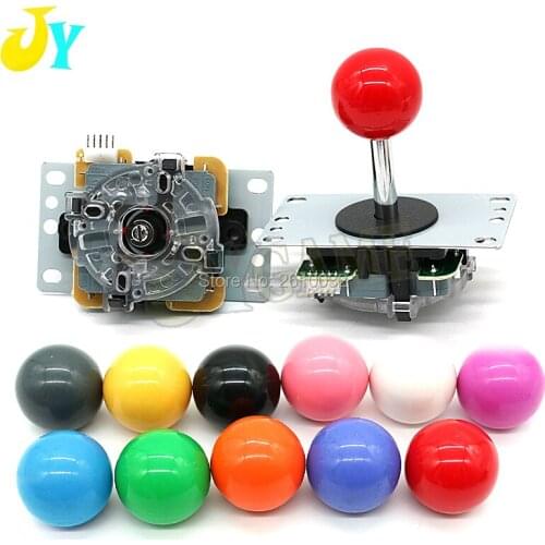 2pcs Sanwa 8YT Style Joystick With 5 pin cable For Arcade game machine Mame controller kit arcade joystick ccessory