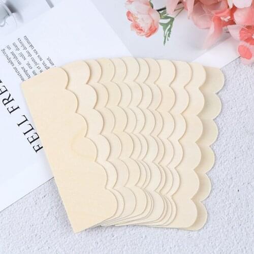 12 Pcs 1:12 Accessories Dollhouse Miniature 1:12 Wooden Tiles For DIY Doll House Toy Wood Roof Tiles Dollhouse Miniatures