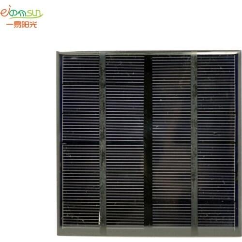 Monocrystalline silicon Epoxy solar panel 5V6V/2W Module kits Mini Solar Cells For Charging Cellphone Battery 11.5mmx11.5mm
