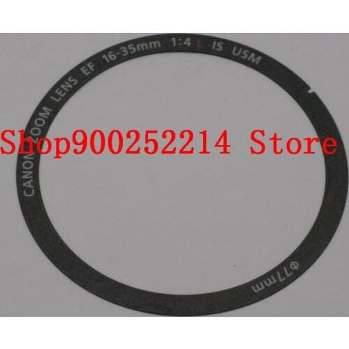 New original Lens Name Ring Cover W/Tape Replacement Repair Part for Canon EF 16-35mm f/4L IS USM