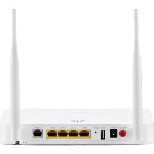 New Original ZXA10 F670L Gpon ONU 4GE+1Tel+Wifi 2.4GHz&5GHz English Firmware FTTH Fiber Optical Terminal ONT