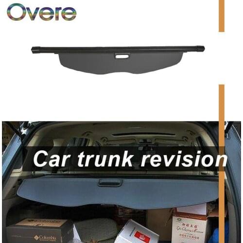 Overe 1Set Car Rear Trunk Cargo Cover For Acura RDX 2013 2014 2015 2016 2017 2018 Security Shield Shade Retractable accessories