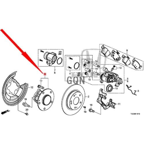Rear wheel hub right 2019-Hon daC IV IC car front and rear disc brake rims front and rear aluminum wheel rims aluminum rim