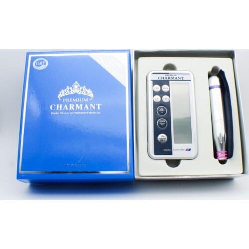 1 Kit Professional Embroidery Eyebrow Charmant Tattoo Machine Pen for MTS Semi-permanent Makeup Microblading Liner Shader