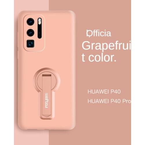 For Huawei P40 P40Pro Mate30 Mate40 Luxury Magnetic Liquid Silicone Case Liquid Holder Anti-fall Phone Case Protective Cover