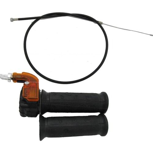 Throttle Cable Accelerator Handlebar Grip for 47cc 49cc Durable Spare Parts
