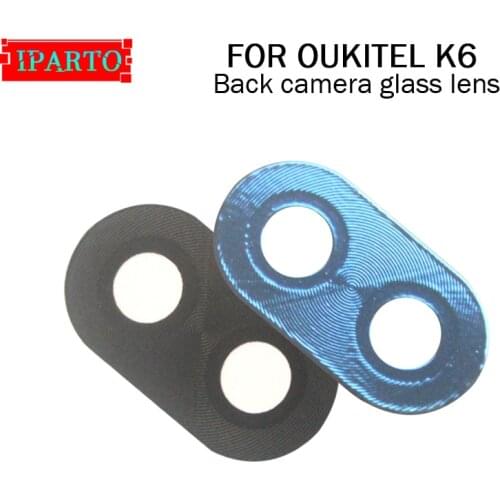 OUKITEL K6 Back Camera Glass Lens 100% Original New Rear Camera Glass Lens Replacement For OUKITEL K6