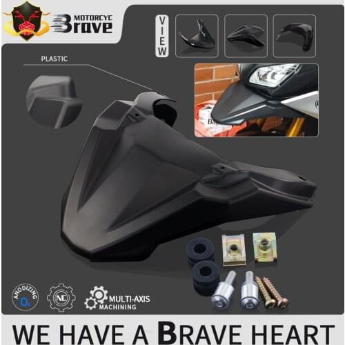 Front Wheel Fender MT09 Beak Nose Cone Extension Cover Extender Cowl For YAMAHA MT-09 Tracer FJ-09 15-19 Tracer 900 GT 18-20