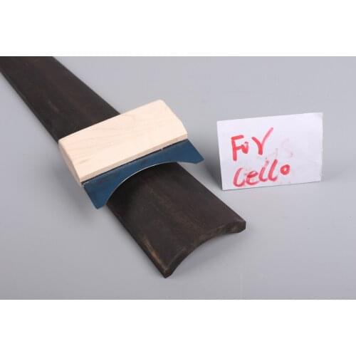 Yinfente 4/4 3/4 Cello Fingerboard Scraper Knife Smooth Fingerboard Steel Blade