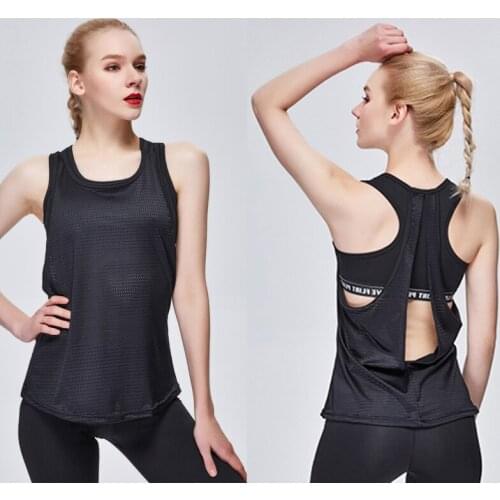 Women Sports Casual Vest Pure Color Sleeveless Wave Point Overall Fake Two-piece Underwaist Running Fitness Quick Drying Bra